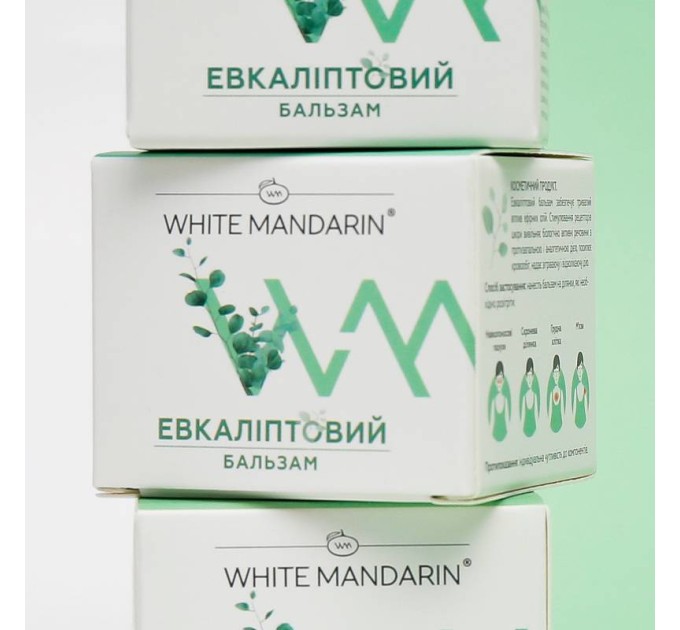 Обновите кожу с эвкалиптовым бальзамом White Mandarin 30 мл