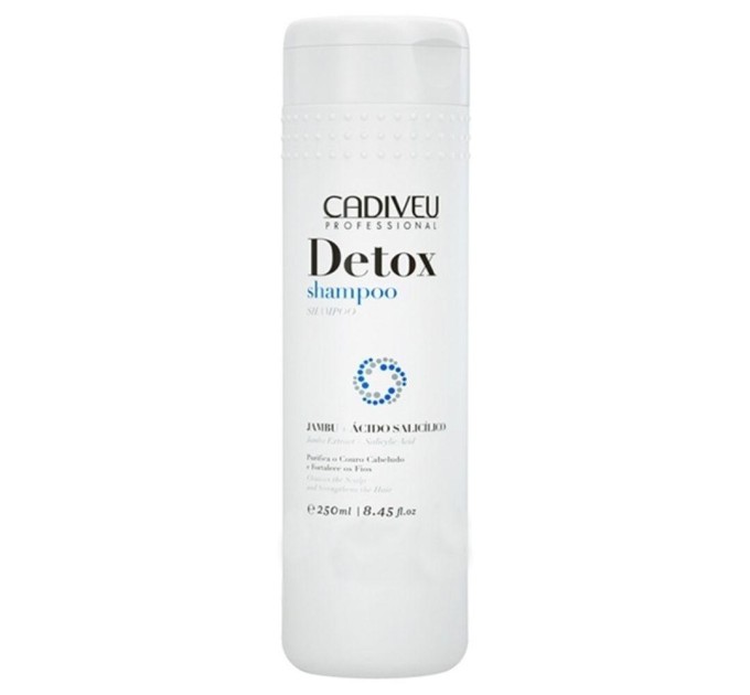 Эффективный шампунь для жирных волос Cadiveu Detox Shampoo 250ml - избавьтесь от лишней жирности!