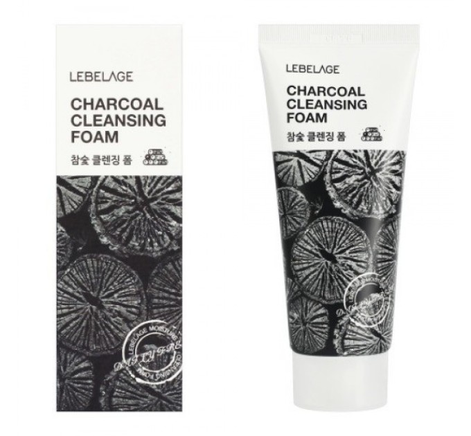 Эффективное очищение кожи с помощью Пенки Lebelage Cleansing Foam Charcoal!