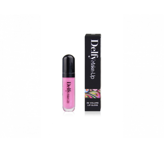 Подчеркните красоту губ с блеском Delfy Professional 3D Volume Lip Gloss Лотос 7 мл (5060465711021)