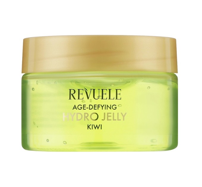 Антивозрастное гидро-желе с киви для лица: Revuele FRUITY FACE CARE