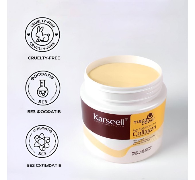 Маска-эссенция для восстановления волос с аргановым маслом Karseell Original