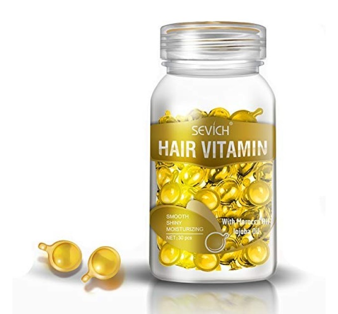 Сияющие волосы с капсулами Sevich Hair Vitamin: марокканское масло и жожоба