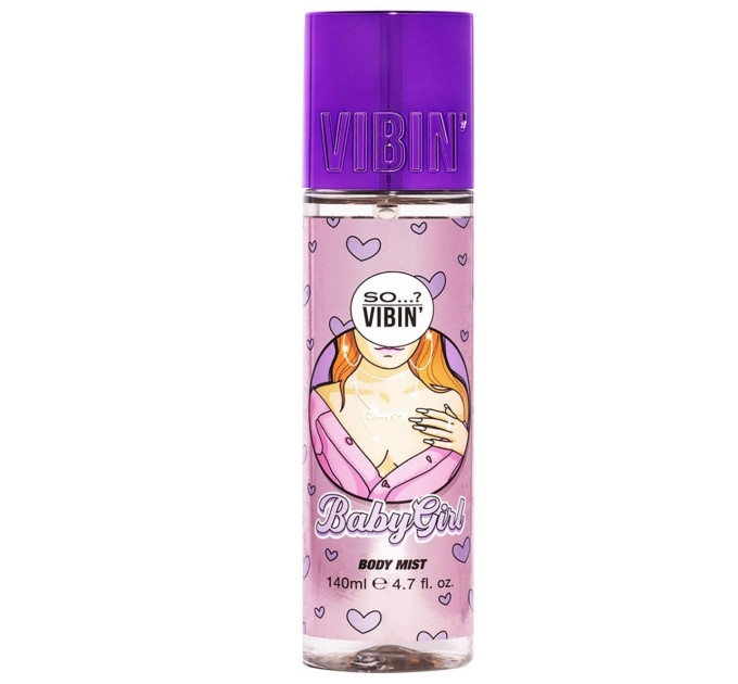 Очаруйте своим ароматом с Vibin Baby Girl Body Mist!