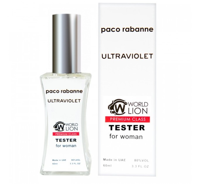 Тестер Paco Rabanne Ultraviolet - Tester 60ml: идеальный выбор для стильных экспериментов