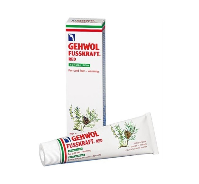 Червоний бальзам Gehwol Fusskraft Warming Cream 125 мл: Ідеальний догляд для сухої шкіри ніг