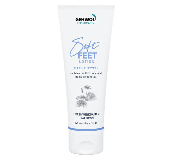 Лосьйон Gehwol Soft Feet Водяна Лілія та Шовк 125 мл - Неперевершена Ніжність для Ваших Ніг