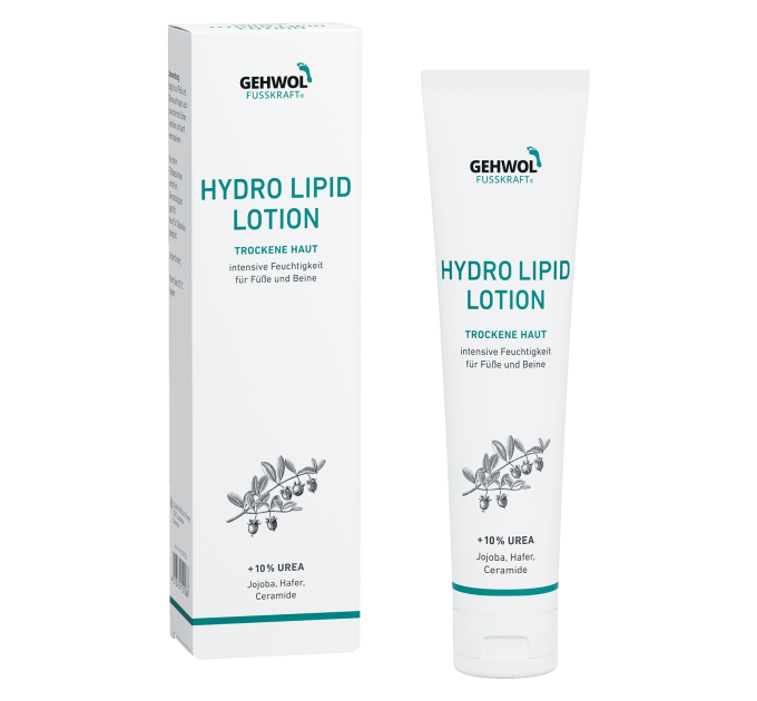 Лосьйон з керамідами Gehwol Fusskraft Hydrolipid Lotion HL 125 мл - Інтенсивний догляд за шкірою ніг