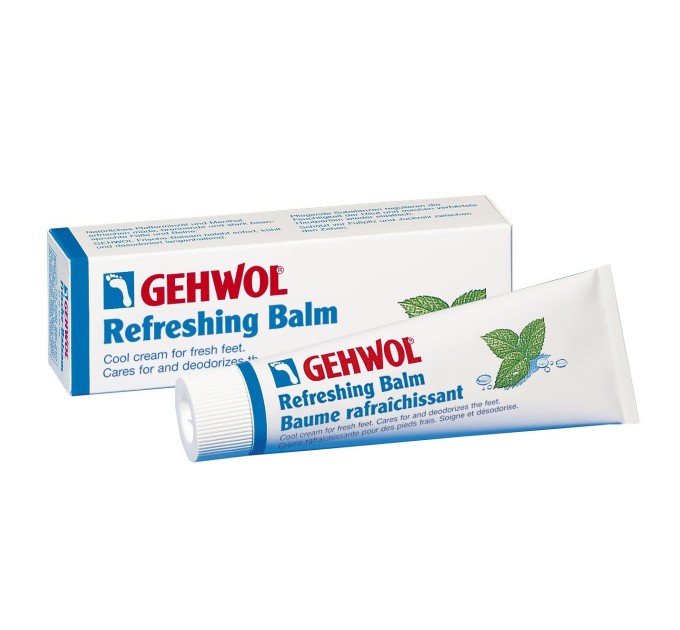 Освіжаючий бальзам Gehwol Refreshing Balm 75 мл – ваша щоденна доза свіжості і комфорту