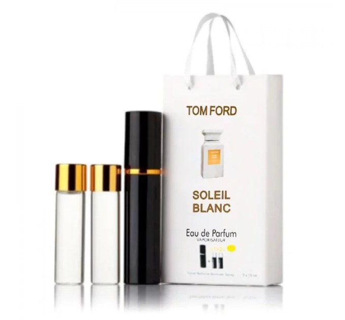 Тріо Парфумів Tom Ford Soleil Blanc 3x15мл - Розкіш українською