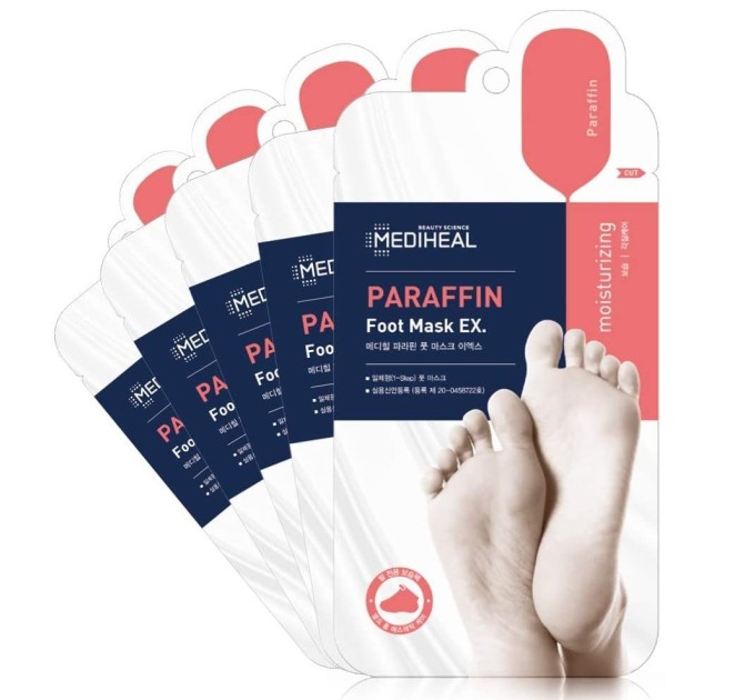 Наслаждайтесь уходом за ногами с Mediheal Paraffin Foot Mask