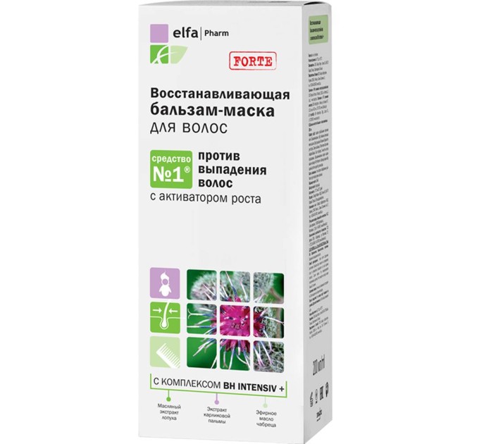 Набор против выпадения волос 5 в 1 Elfa Pharm: эффективное решение от потери волос