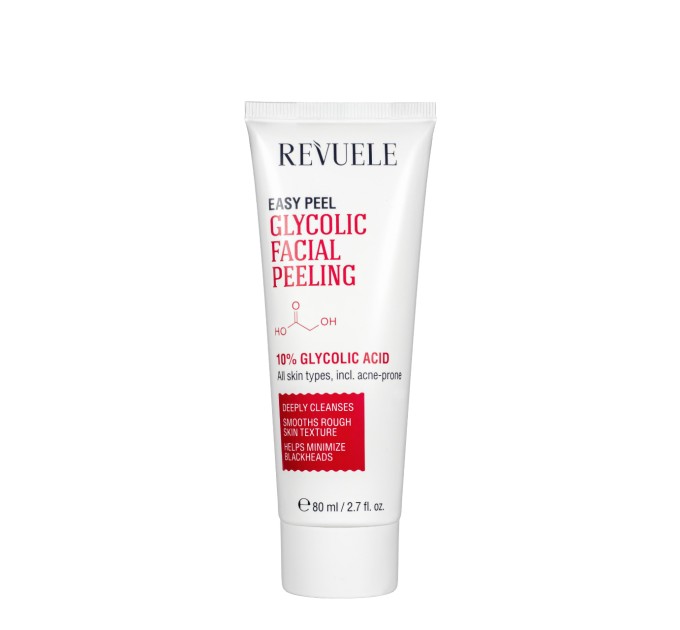 Пилинг для лица гликолевый REVUELE Easy Peel Glycolic 80 мл (5060565107465)