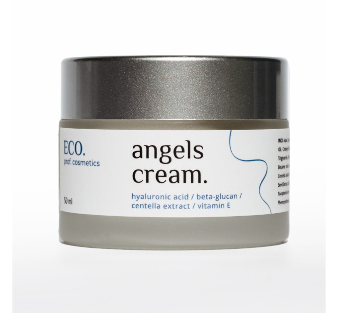 Увлажняющий крем для лица Angels cream Eco.prof.cosmetics: интенсивный уход для сухой и нормальной кожи