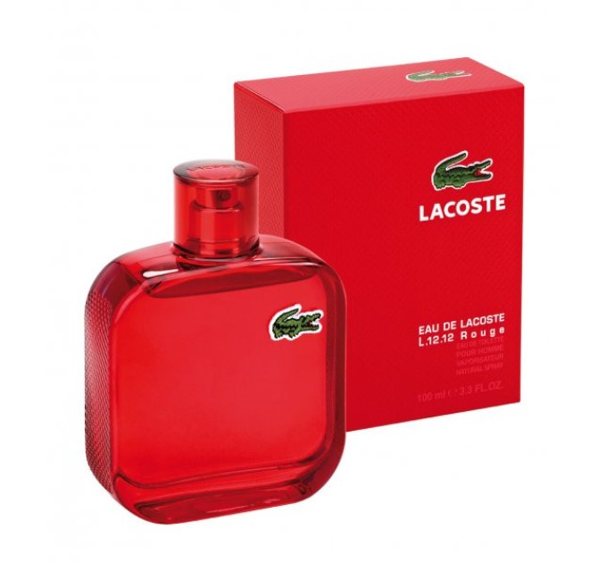 Интенсивная страсть: парфюм Lacoste eau de Lacoste L.12.12 Rouge edt 100ml