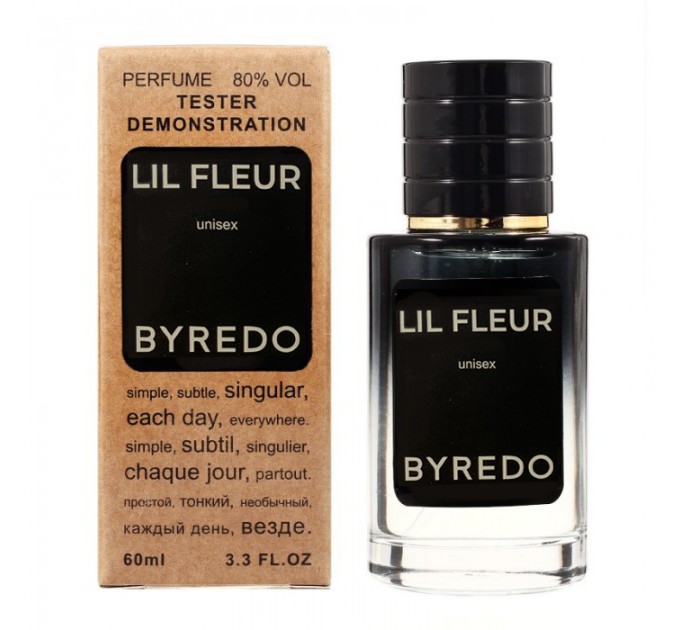 Ознакомьтесь с тестером Byredo Lil Fleur - Selective Tester 60ml на Agon-v.com.ua