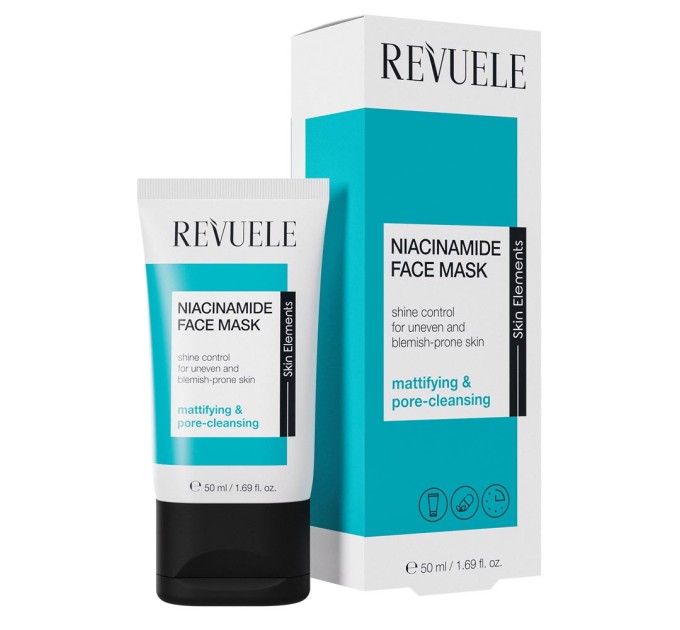 Маска для лица Niacinamide Revuele 50 мл: эффективное решение для красивой кожи