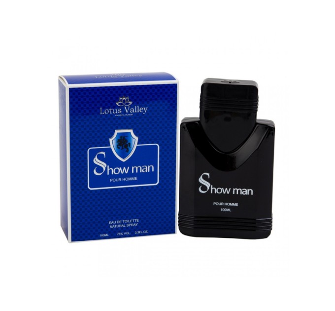 Очаровательная мужская туалетная вода Lotus Valley Show Man Men EDT 100 ml