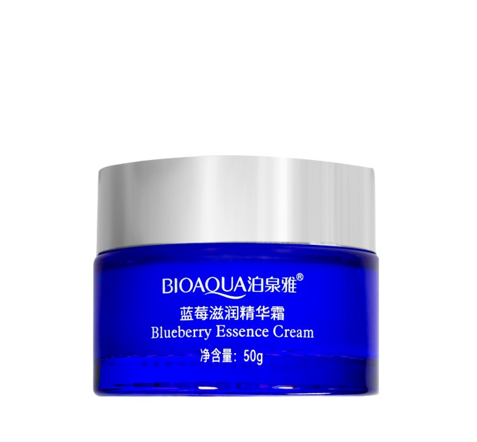 Крем для лица увлажняющий с экстрактом черники Bioaqua Blueberry Essence Cream 50 г (BQY57614)