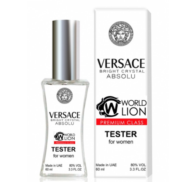 Попробуйте новый тестер Versace Bright Crystal Absolu 60 мл на Agon-v.com.ua