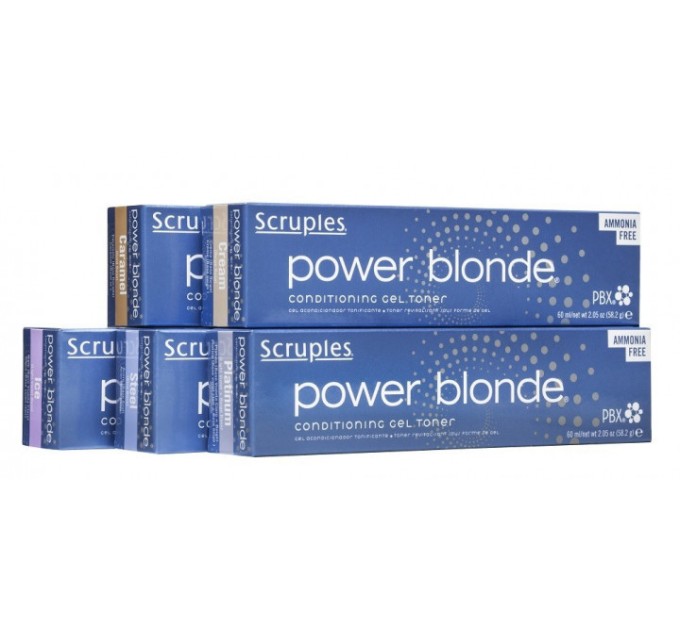 Scruples Steel Power Blonde Conditioning Gel Toner - Steel (860S): идеальный тонер для волос на agon-v.com.ua