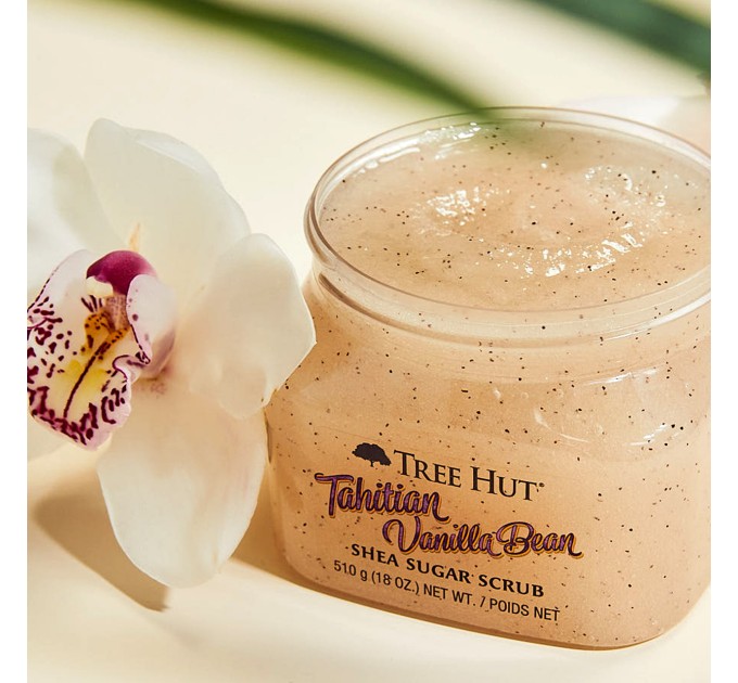 Tree Hut Tahitian Vanilla Bean Body Scrub - 510g