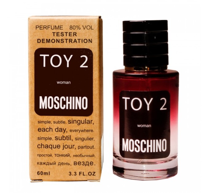 Интригующая ароматная игра: Moschino Toy 2 - Selective Tester 60ml