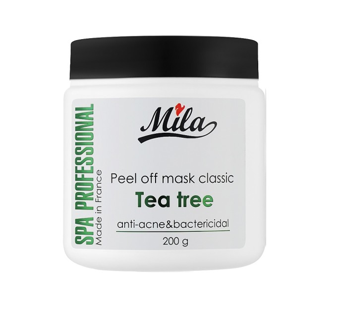 Альгинатная маска антиакне для лица с экстрактом чайного дерева Mask peel-off Tea Tree Mila Perfect 200 г (3702261234206)