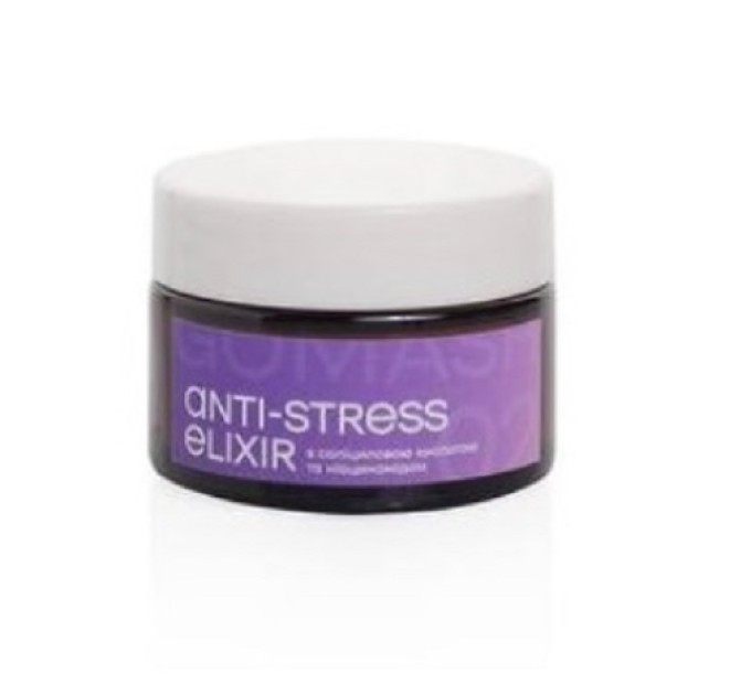 H1: Anti-stress Elixir Gomash: Крем для лица с салициловой кислотой и ниацинамидом, 30 мл