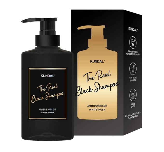 Ультрачерный тонирующий шампунь для брюнеток - The Real Color Coating Black Shampoo