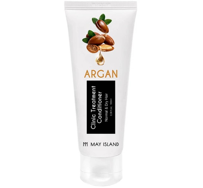 Восстановление волос: May Island Argan Clinic Treatment Conditioner 100 мл