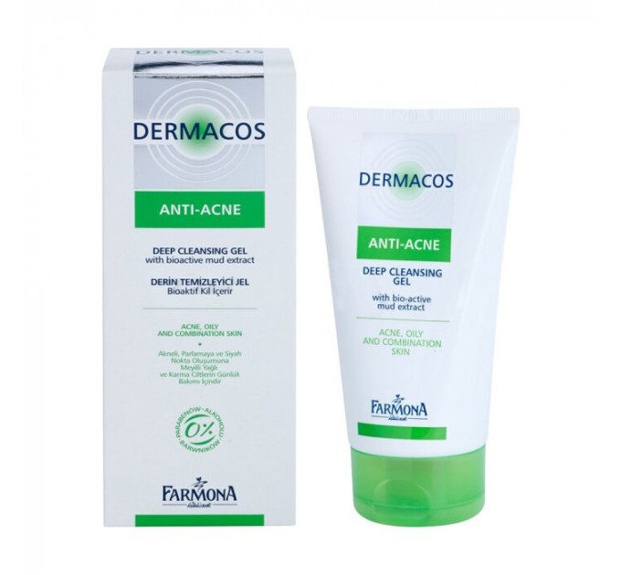 Гель для лица Farmona Dermacos Anti-Acne - глубокое очищение!