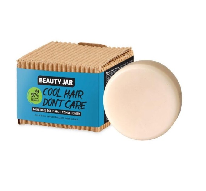 Удивительный эффект: Твердый кондиционер для волос Cool Hair Don't Care Beauty Jar 60 г