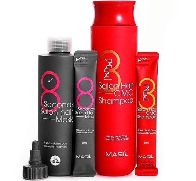 Набор для восстановления поврежденных волос Masil 8 Seconds Salon Hair Set 4 предмета