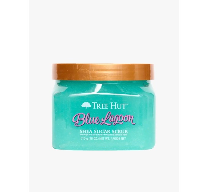 Tree Hut Blue Lagoon Sugar Scrub: Уникальный скраб для тела