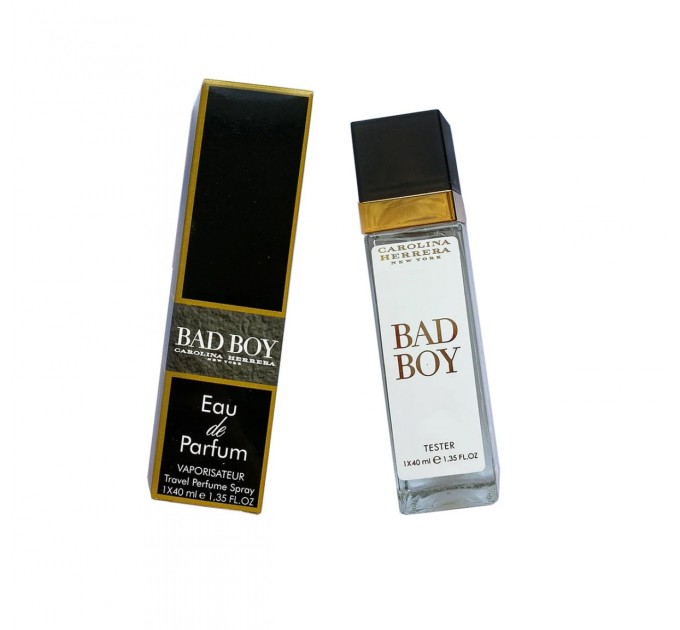 Эксклюзивная Туалетная Вода Carolina Herrera Bad Boy Travel Perfume 40ml - Идеальный Аксессуар для Современного Мужчины