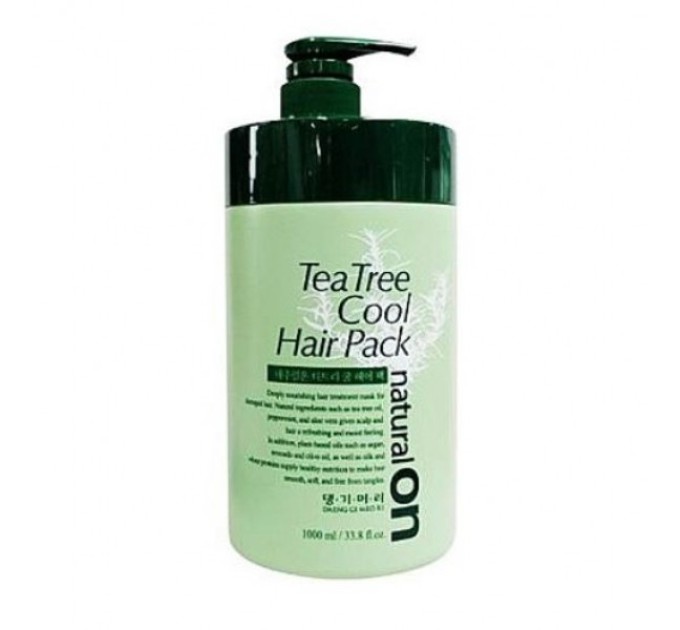 Освежающая маска для волос с чаем дерева Daeng Gi Meo Ri Naturalon Tea Tree Cool Hair Pack 1000 мл