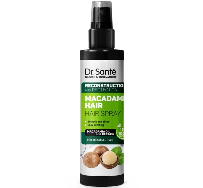 Восстанавливающий и защитный набор Macadamia Hair Dr.Sante - идеальное решение для красоты и здоровья ваших волос!