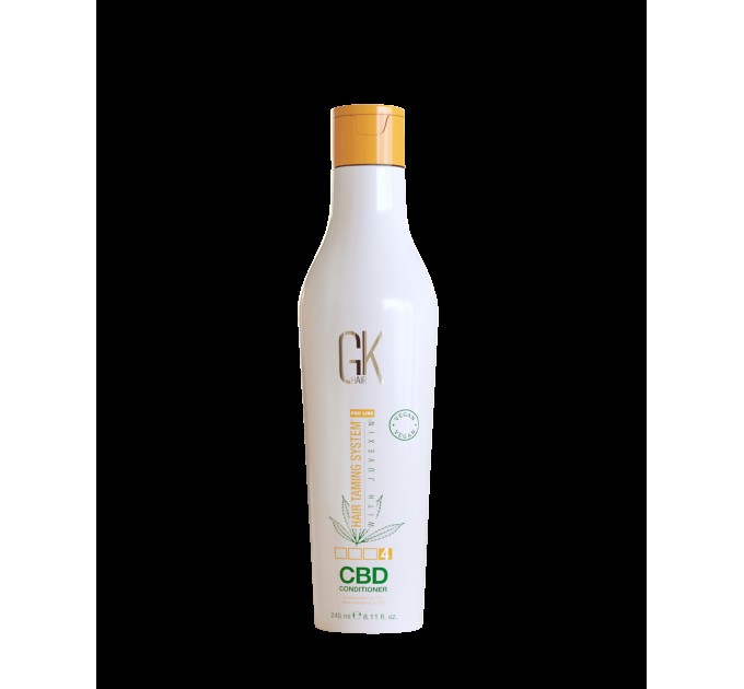 Кондиционер с экстрактом конопли CBD Vegan Conditioner Gkhair 240 мл: инновационный уход для волос на agon-v.com.ua