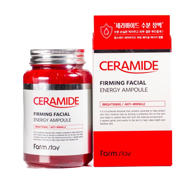 Cыворотка ампульная для лица омолаживающая FarmStay Ceramide Firming Facial 250 мл (FS 4441)