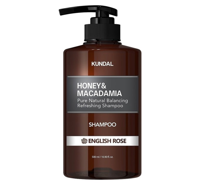 Honey&Macadamia Nature Shampoo by Kundal: Restore Your Hair's Natural Beauty!