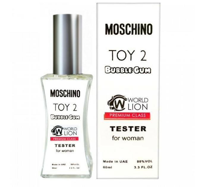 Новинка: Парфюм Moschino Toy 2 Bubble Gum - Tester 60ml - дерзкий аромат на сайте agon-v.com.ua