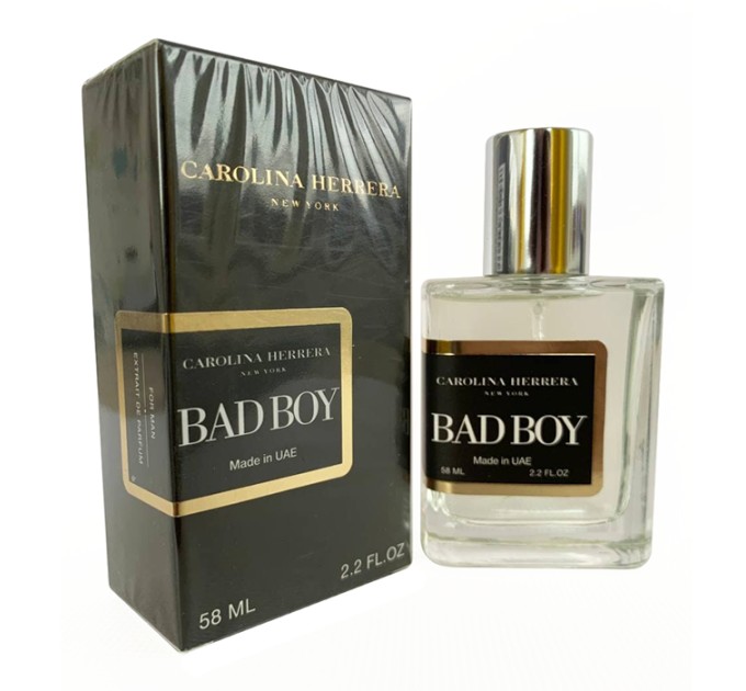 Соблазнительный аромат: Carolina Herrera Bad Boy Tester 58ml - идеальный выбор для современного мужчины