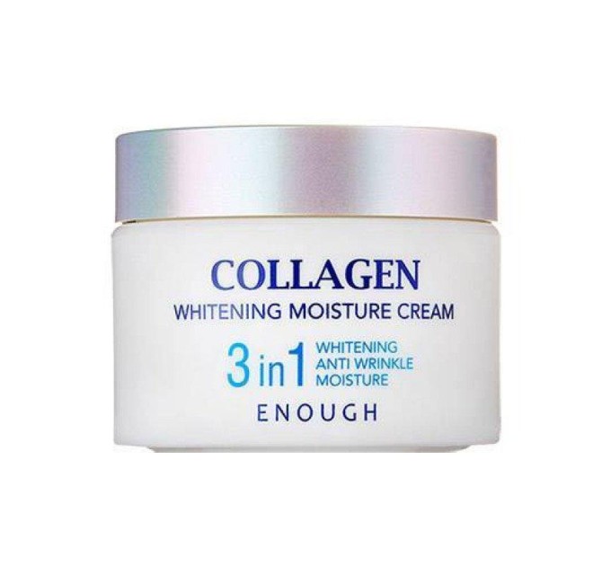 Осветляющий и питательный крем для лица Enough Collagen Whitening Moisture Cream 3 in 1