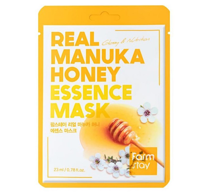 Интенсивное питание и увлажнение с маской FarmStay Real Manuka Honey Essence