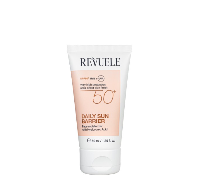 Крем-барьер для лица солнцезащитный REVUELE Daily Sun Barrier SPF 50 50 мл (5060565108783)