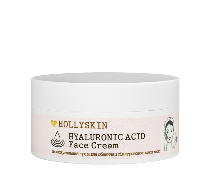 Крем для лица с гиалуроновой кислотой увлажняющий Hollyskin Hyaluronic Acid Face Cream (0212h)