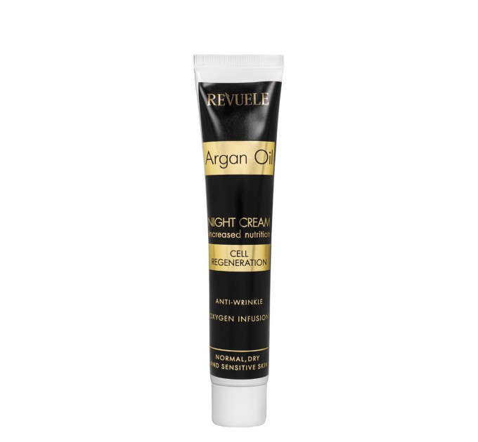 Крем для лица ночной REVUELE Argan Oil Night Cream с маслом аргании 50 мл (3800225902403)