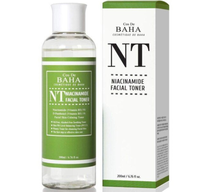 Cos De BAHA Niacinamide Facial Toner - балансирующий уход для лица