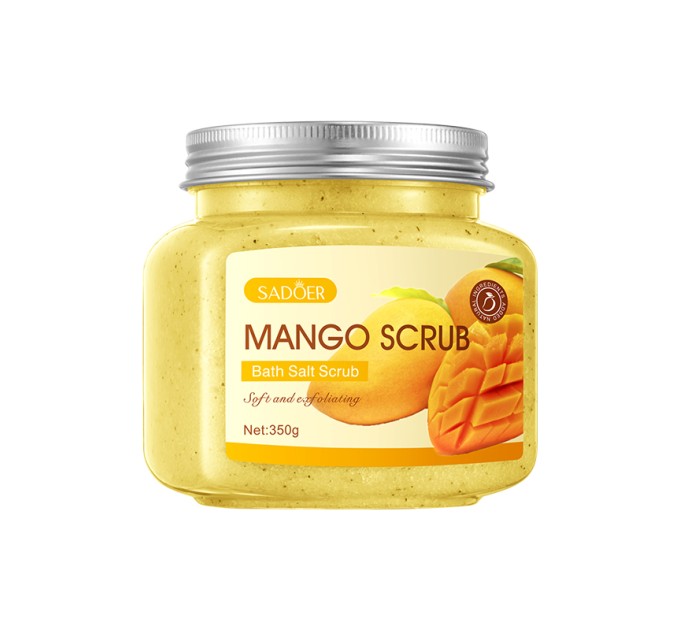 Обновите и питайте вашу кожу с Sadoer Bath Salt Mango Scrub 350g